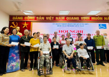 Tây Hồ: Đào tạo nghề miễn phí cho nhiều người khuyết tật