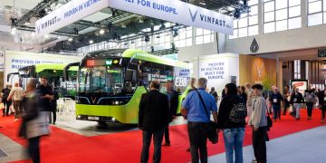 VinFast đã giới thiệu hai mẫu xe buýt mới tại thị trường châu Âu